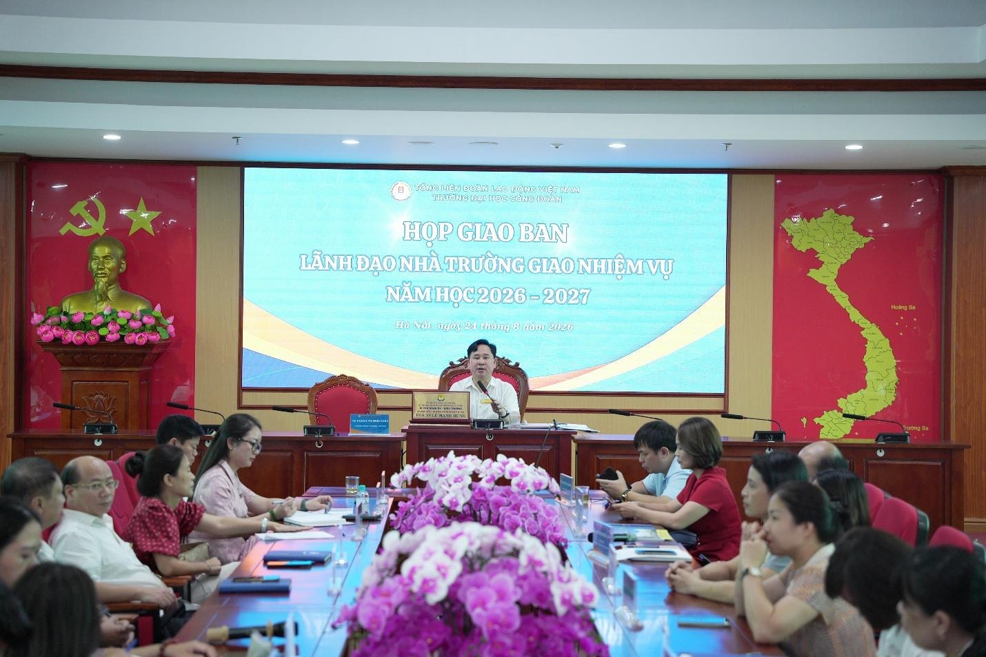 Trường Đại học Công đoàn quyết tâm thực hiện hiệu quả nhiệm vụ năm học 2026 – 2027, nâng cao chất lượng quản trị và đào tạo