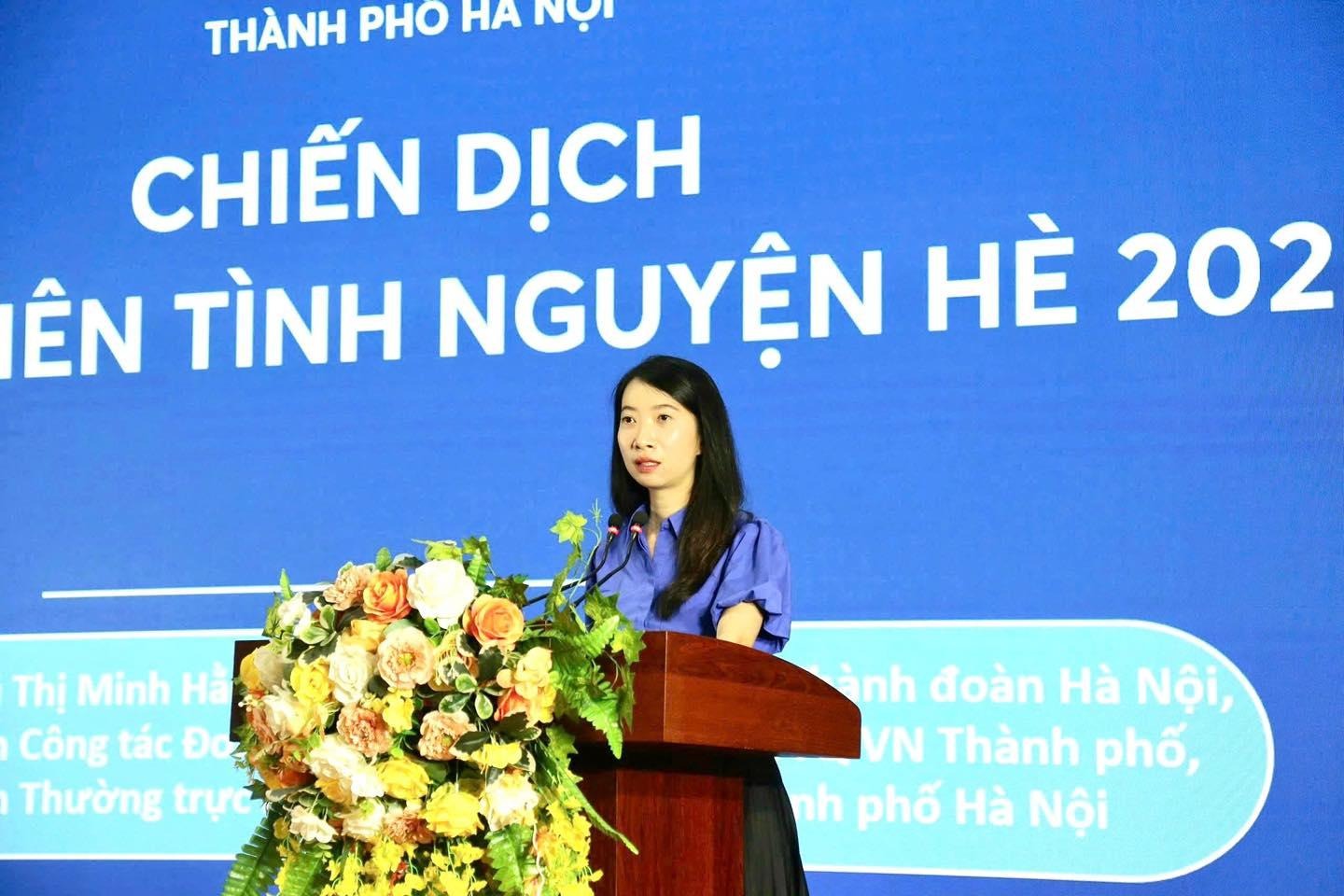 May be an image of text that says 'THÀNH PHO HA ΝΟι CHIẾN DỊCH ÊN TÌNH NGUYỆN HÈ 202 Thị Minh ThịMinhHà Ha Công tác Đo Thường trực nhđoànHNội ành đoàn Hà Nội, VN Thành phố, nh phố Hà Nội'